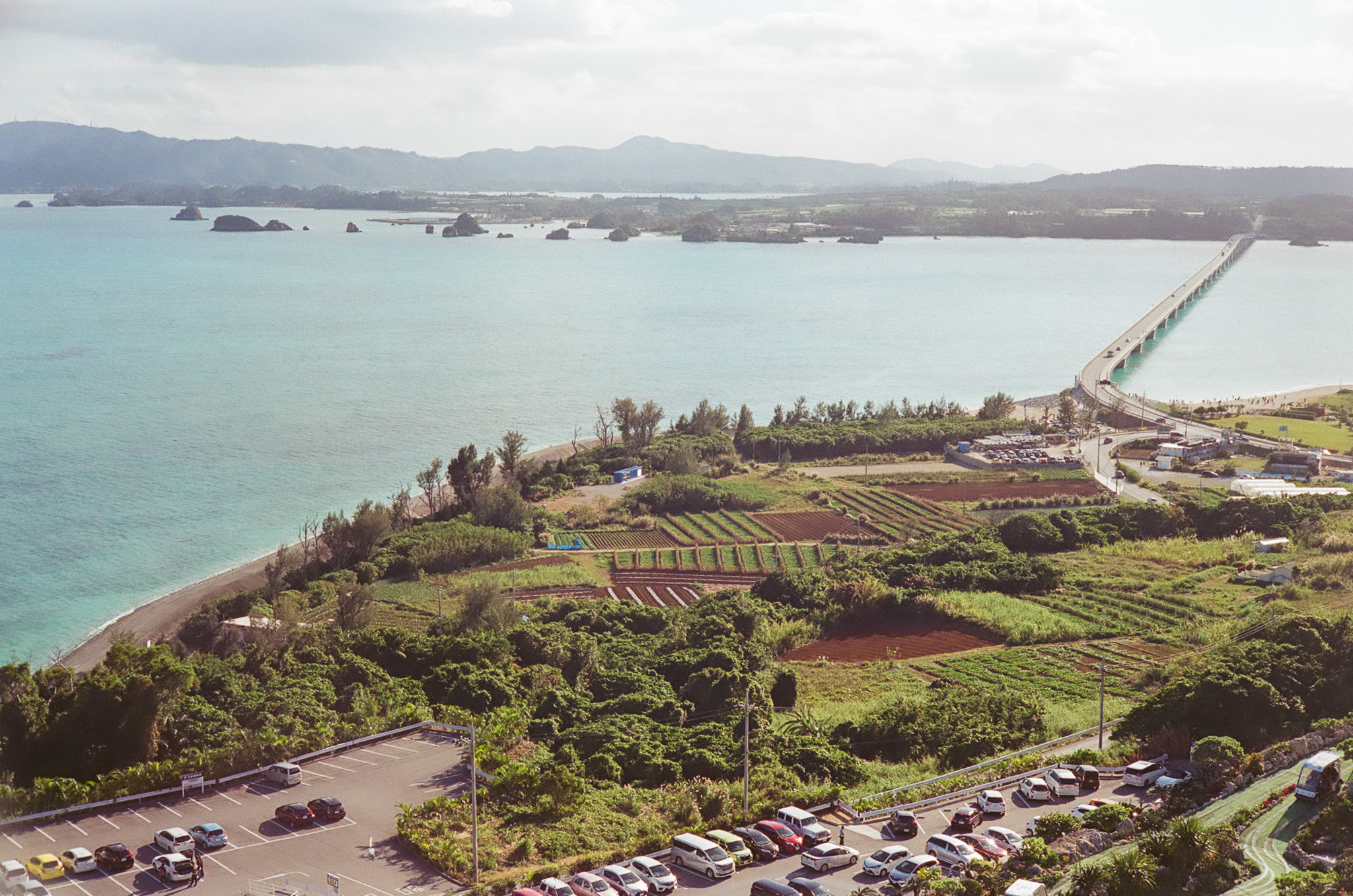 view of ocean and bridge