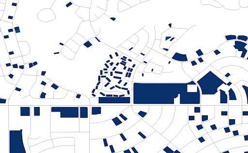 Possible abnormal water usage displayed on the wetmap